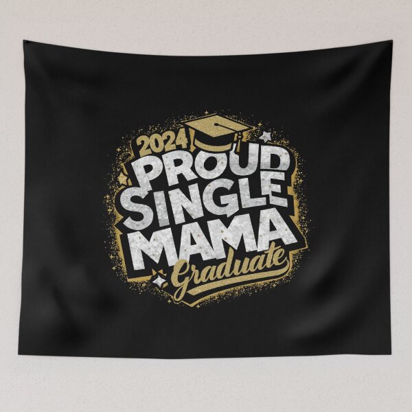 Item preview, Single mom graduation tees designed and sold by Abelfashion.