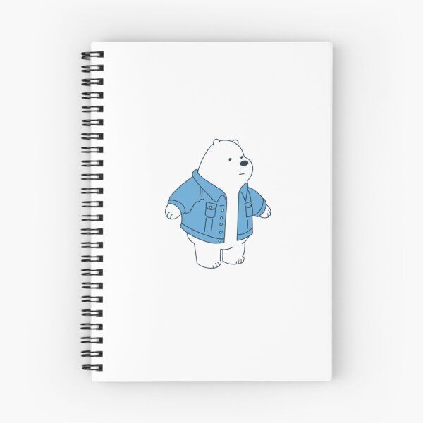 Item preview, Polar bear in denim jacket designed and sold by Lauren Fox.