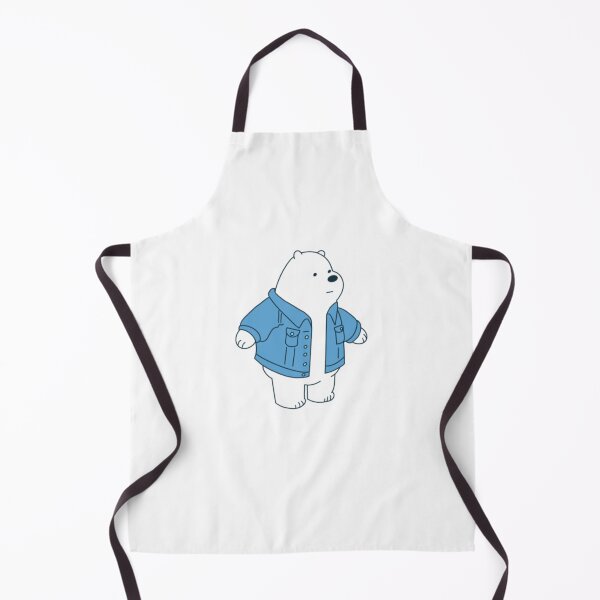 Item preview, Polar bear in denim jacket designed and sold by Lauren Fox.