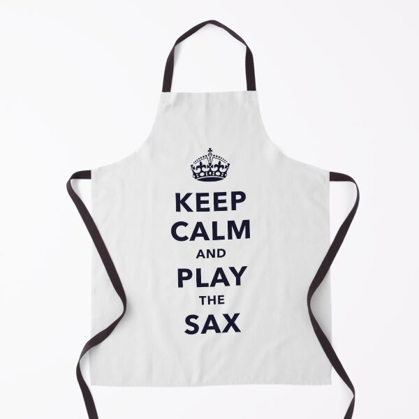 Item preview, Keep calm and play and play the Sax. Saxophone players gift! designed and sold by paulo silveira.