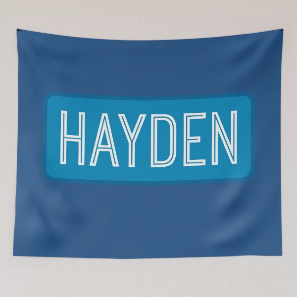 Item preview, Hayden Name designed and sold by Jeallan Designs.