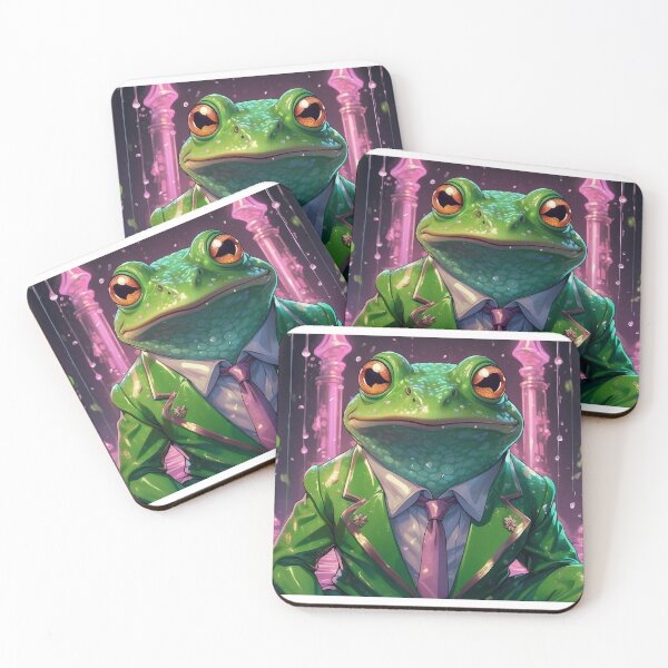 Item preview, Hop into Style: Adorable Frog designed and sold by DunuStore.