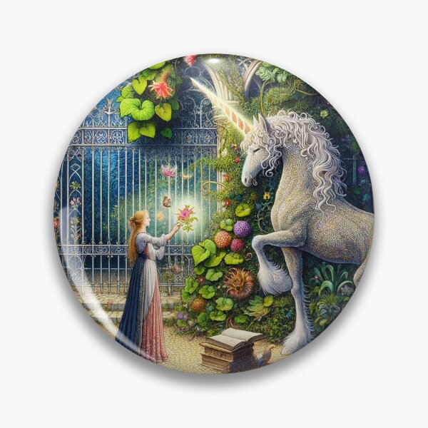 Item preview, Fairy Tale Magic Unicorn and Maiden 1 designed and sold by Fantasy Horseys.
