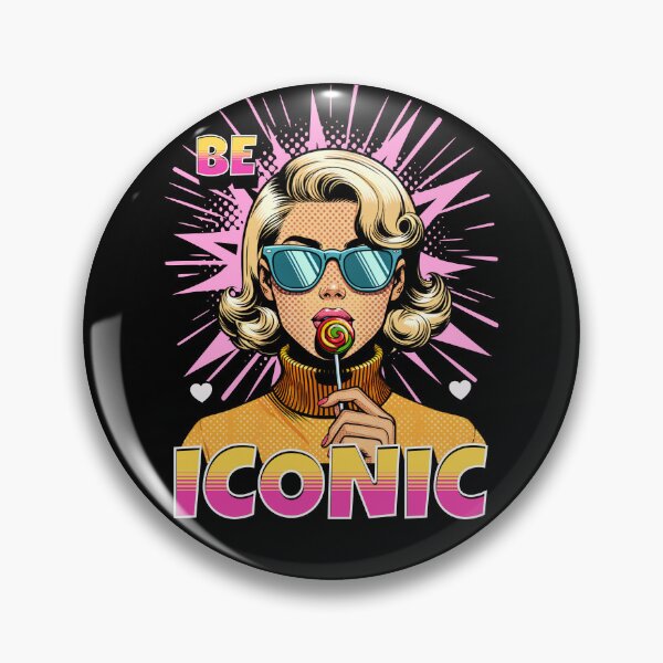 Item preview, Pin-up Girl - BE ICONIC- Retro Vintage Aesthetic Gift designed and sold by InkyGenies.