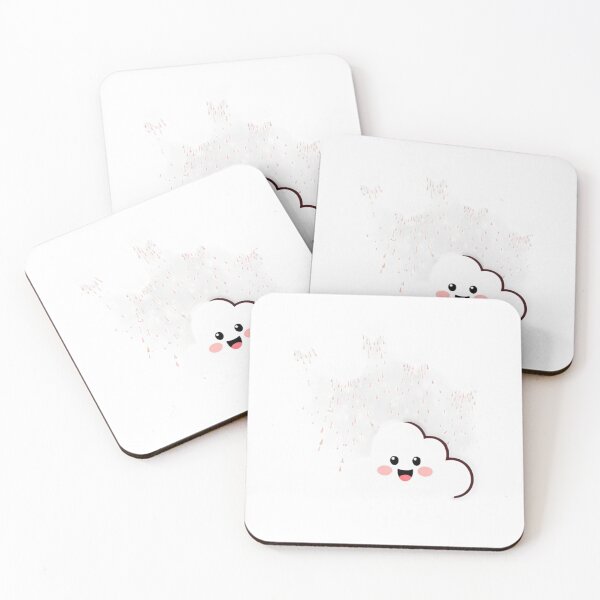 Item preview, Fluffy Cutie Cheerful Rainy Cloud designed and sold by omerfdln34.