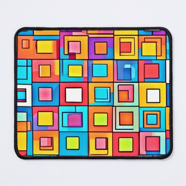 Item preview, Vivid Square Cartoons designed and sold by Health And Fitness Posts e-Store.