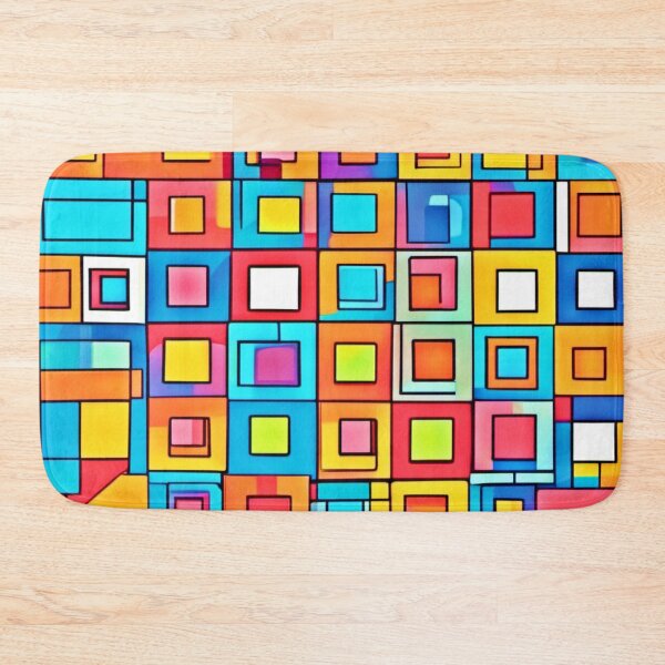 Item preview, Vivid Square Cartoons designed and sold by Health And Fitness Posts e-Store.