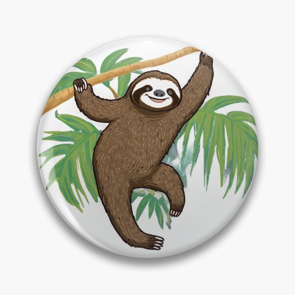 Item preview, Stupid Sloth Swinging on the Branch designed and sold by omerfdln34.