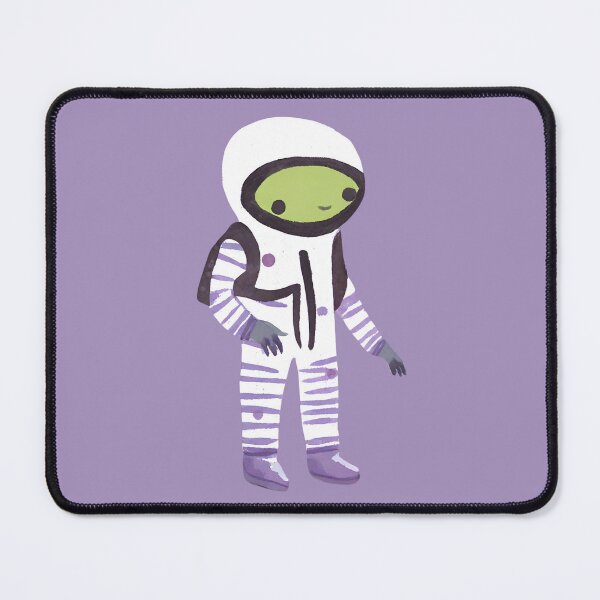 Item preview, Cute Watercolor Alien Astronaut designed and sold by FarmOfCuties.