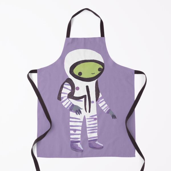 Item preview, Cute Watercolor Alien Astronaut designed and sold by FarmOfCuties.