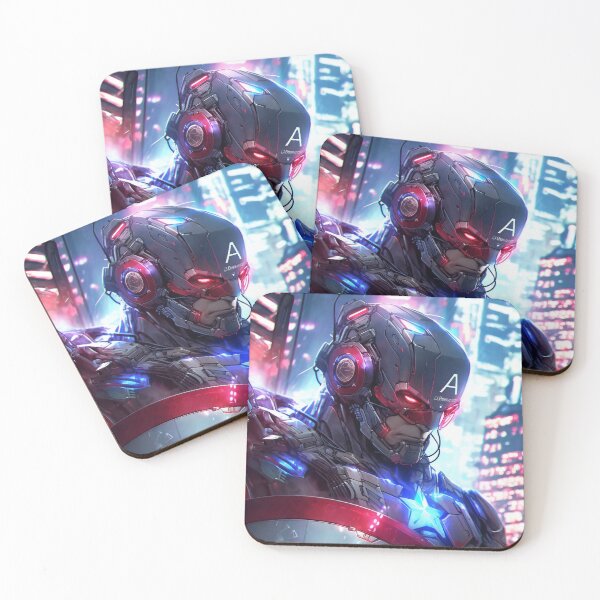 Item preview, The Cyberpunk Captain designed and sold by CGGallery.