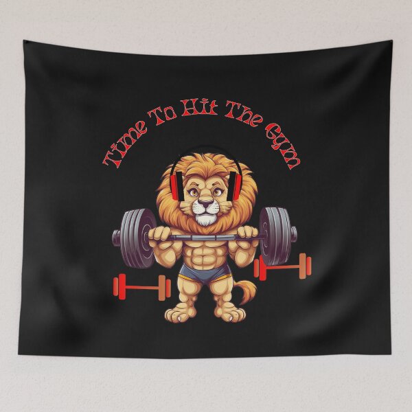Item preview, Time To Hit The Gym designed and sold by AlienOccupation.