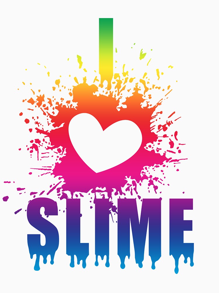 I Love Slime - Funny T Shirt Gift idea for slime parties by DigitalBadger