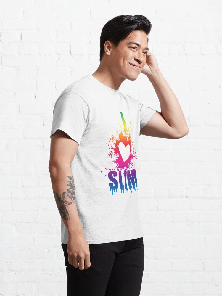 Alternate view of I Love Slime - Funny T Shirt Gift idea for slime parties Classic T-Shirt