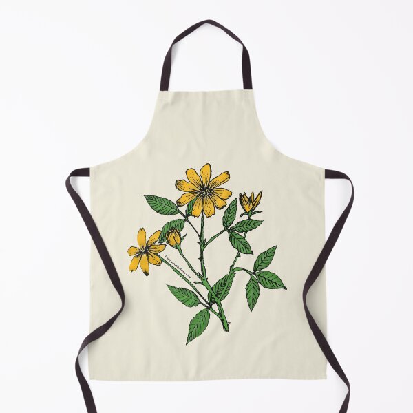 Item preview, Yellow Pompon Rose Bloom Single 1-7 Petals Almost Flat designed and sold by Rachael Taylor.