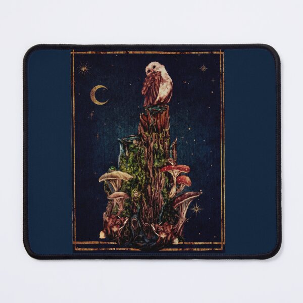 Item preview, Fairycore art  fantasy forest watercolor designed and sold by Monica Laipple.