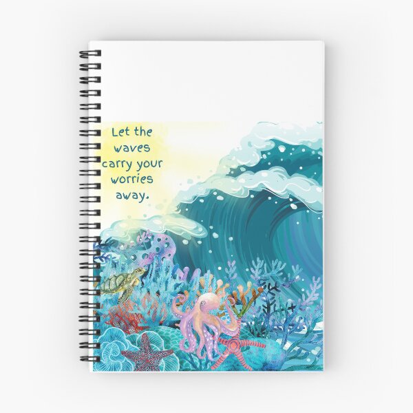 Item preview, Let the waves carry your worries away  designed and sold by DuchessDesign81.