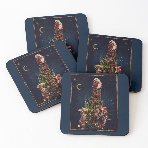 Item preview, Fairycore art  fantasy forest watercolor designed and sold by Monica Laipple.
