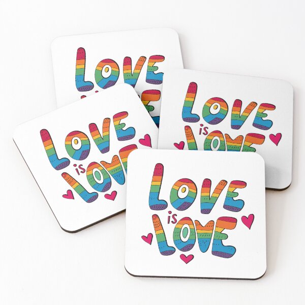 Item preview, LGBTQ+ Rainbow Love is Love Pride Month Celebrating designed and sold by overheadclick.