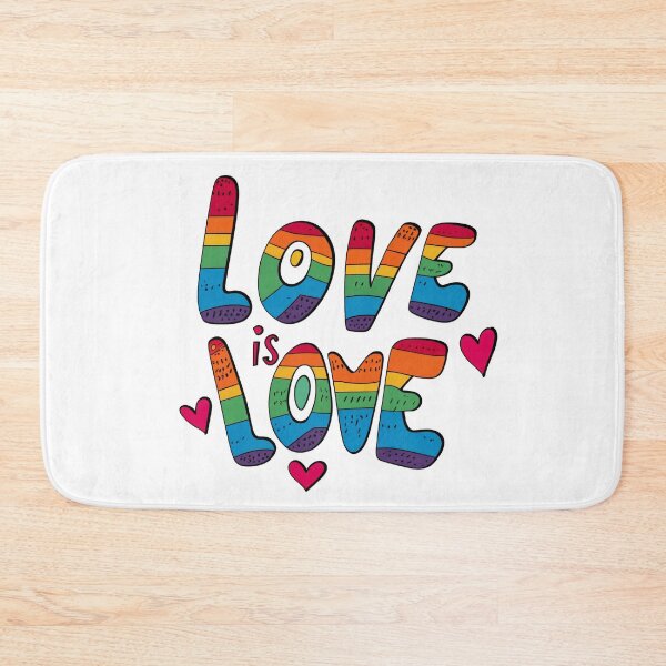 Item preview, LGBTQ+ Rainbow Love is Love Pride Month Celebrating designed and sold by overheadclick.