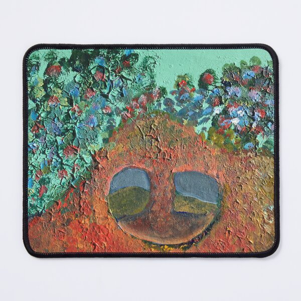 Item preview, Double jointed hill- retro blue green sky  designed and sold by lash570.