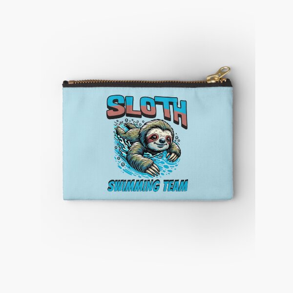Item preview, Sloth Swimming Team designed and sold by RockBeeDesigns.