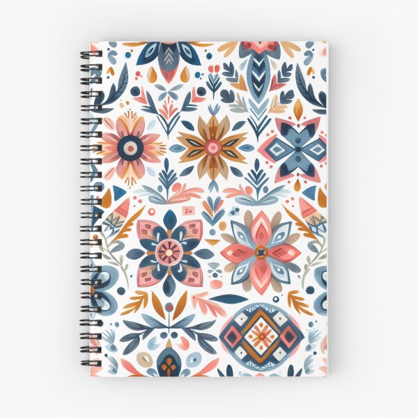Item preview, Scandinavian Folk Art floral pattern  designed and sold by FOLK ART FUSION.