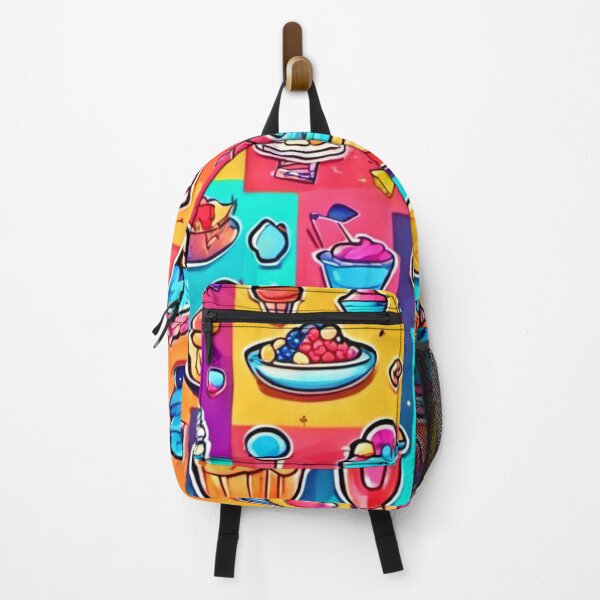 Item preview, Colorful Sweet Desert Cartoons designed and sold by Health And Fitness Posts e-Store.