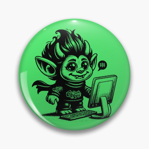 Item preview, Whimsigoth Cyberpunk Cyborg Internet Troll Vintage Inspired Art Design designed and sold by dreamsagellc.