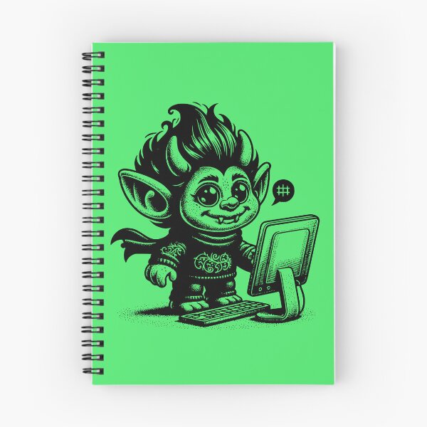 Item preview, Whimsigoth Cyberpunk Cyborg Internet Troll Vintage Inspired Art Design designed and sold by dreamsagellc.