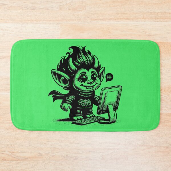 Item preview, Whimsigoth Cyberpunk Cyborg Internet Troll Vintage Inspired Art Design designed and sold by dreamsagellc.