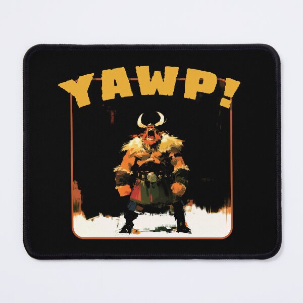 Item preview, Barbaric Yawp!  designed and sold by Mythic Legends Digital.