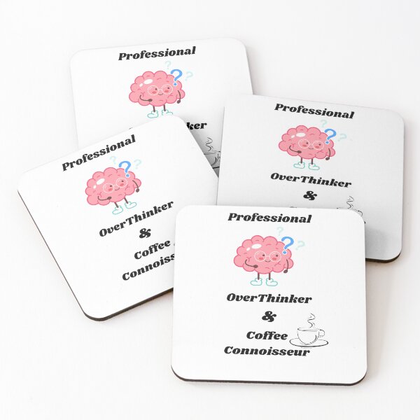 Item preview, Professional Overthinker & Coffee designed and sold by mavesapparel.