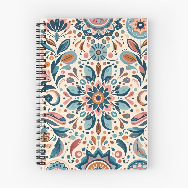 Item preview, Scandinavian Folk Art floral pattern  designed and sold by FOLK ART FUSION.