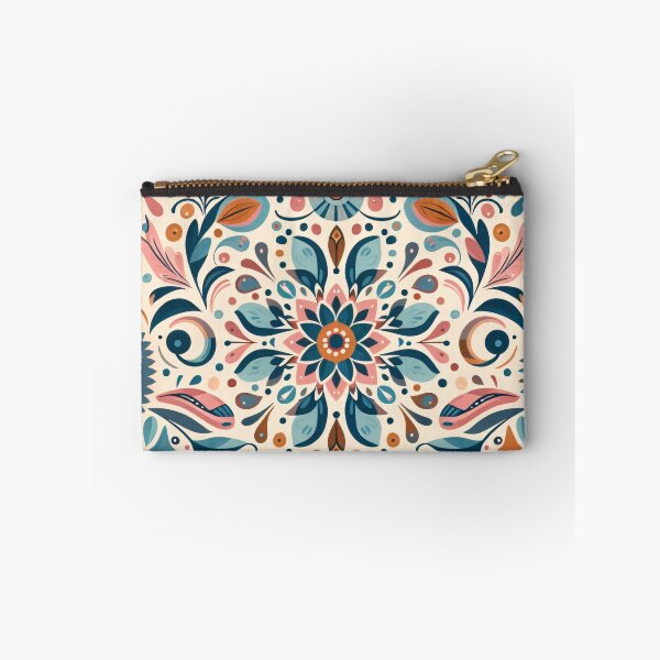 Item preview, Scandinavian Folk Art floral pattern  designed and sold by FOLK ART FUSION.