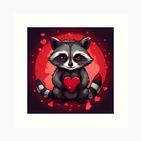 Item preview, Racoon Art designed and sold by Planetporridge.