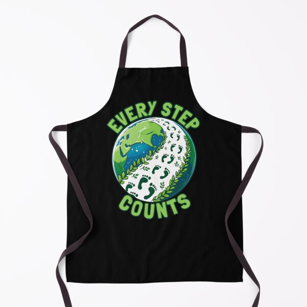 Item preview, Every Step Counts - Eco Action Footprints Climate awareness. designed and sold by Unitepeople.