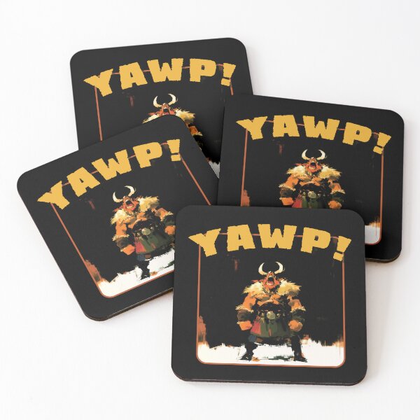Item preview, Barbaric Yawp!  designed and sold by Mythic Legends Digital.