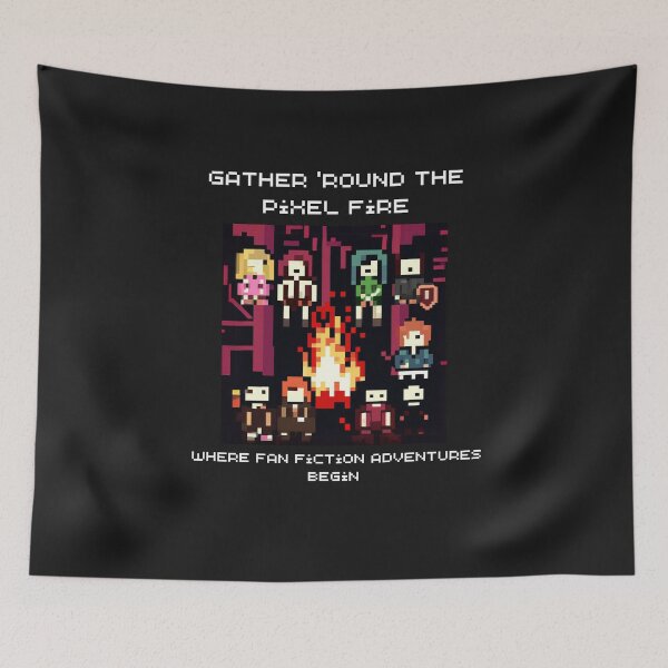 Item preview, Pixel Fire Gathering: Fan Fiction Adventures designed and sold by RadiantRoost.
