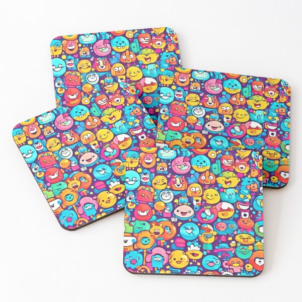 Item preview, Vivid Cartoon Colors designed and sold by Health And Fitness Posts e-Store.