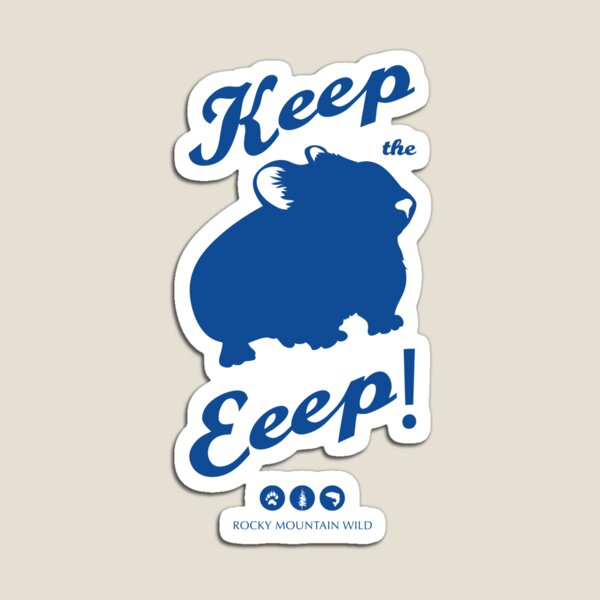 Keep the Eeep! Blue Magnet