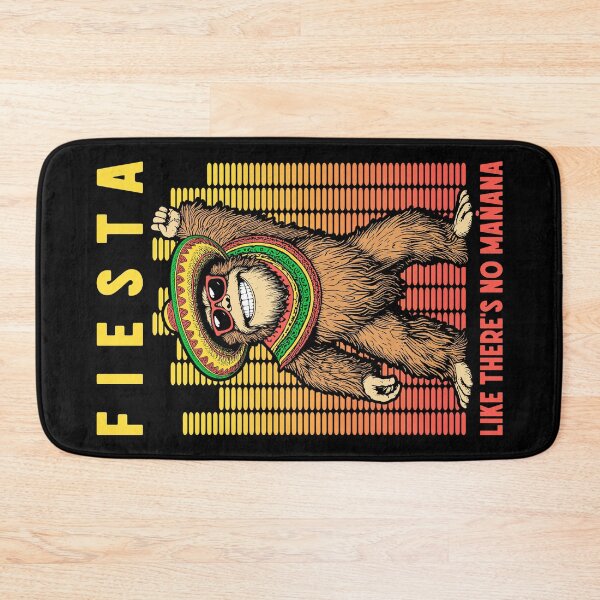 Item preview, Fiesta Like Theres No Manana Funny Cinco De Mayo Bigfoot DJ designed and sold by GrandeDuc.