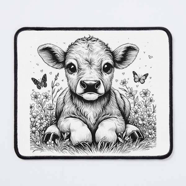 Item preview, Cute little calf designed and sold by SommeryLaser.