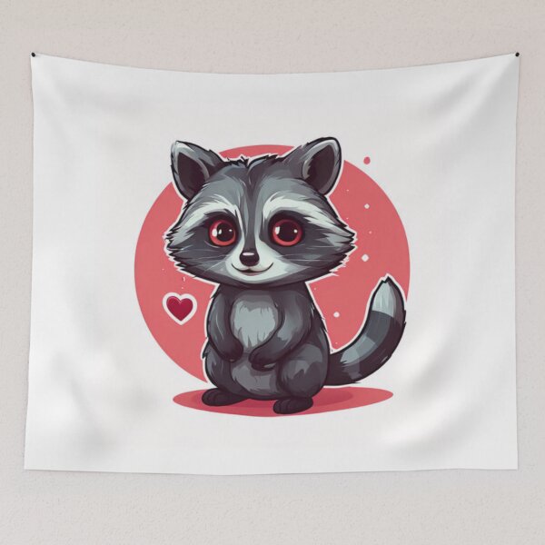 Item preview, Cute Racoon designed and sold by Planetporridge.
