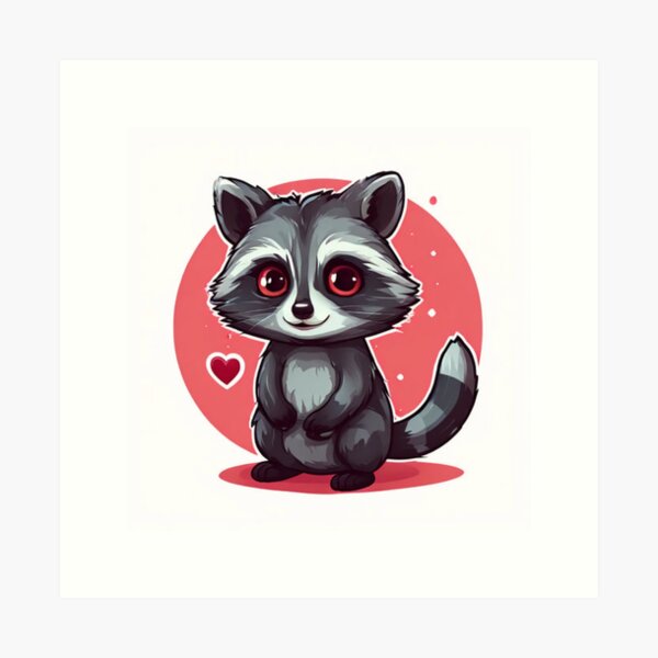 Item preview, Cute Racoon designed and sold by Planetporridge.