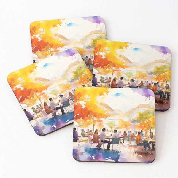 Item preview, Teamwork Watercolor Abstract Art 3 of 39 designed and sold by TheBrainArt.