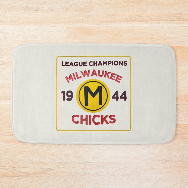 Item preview, Milwaukee Chicks • 1944 League Champions • Milwaukee, WI designed and sold by MKE Rhine Maiden  •  Grumble Services, LLC..