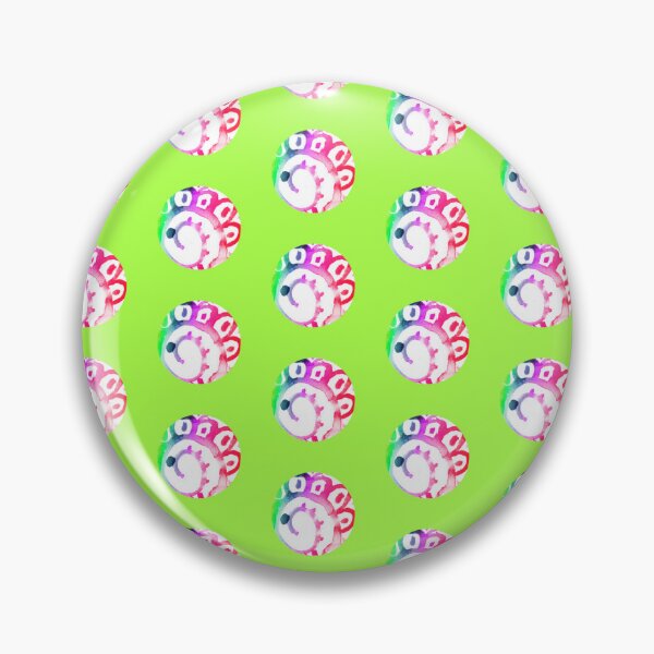 Item preview, Watercolor green colorful spiral dot pattern | Artsy painting cheerful abstract circles spirals designed and sold by lausn.