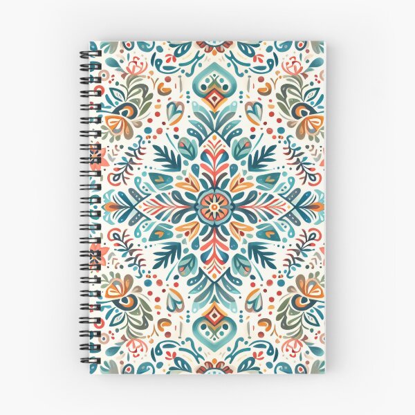 Item preview, Scandinavian Folk Art floral pattern  designed and sold by FOLK ART FUSION.