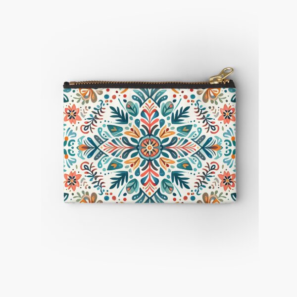 Item preview, Scandinavian Folk Art floral pattern  designed and sold by FOLK ART FUSION.